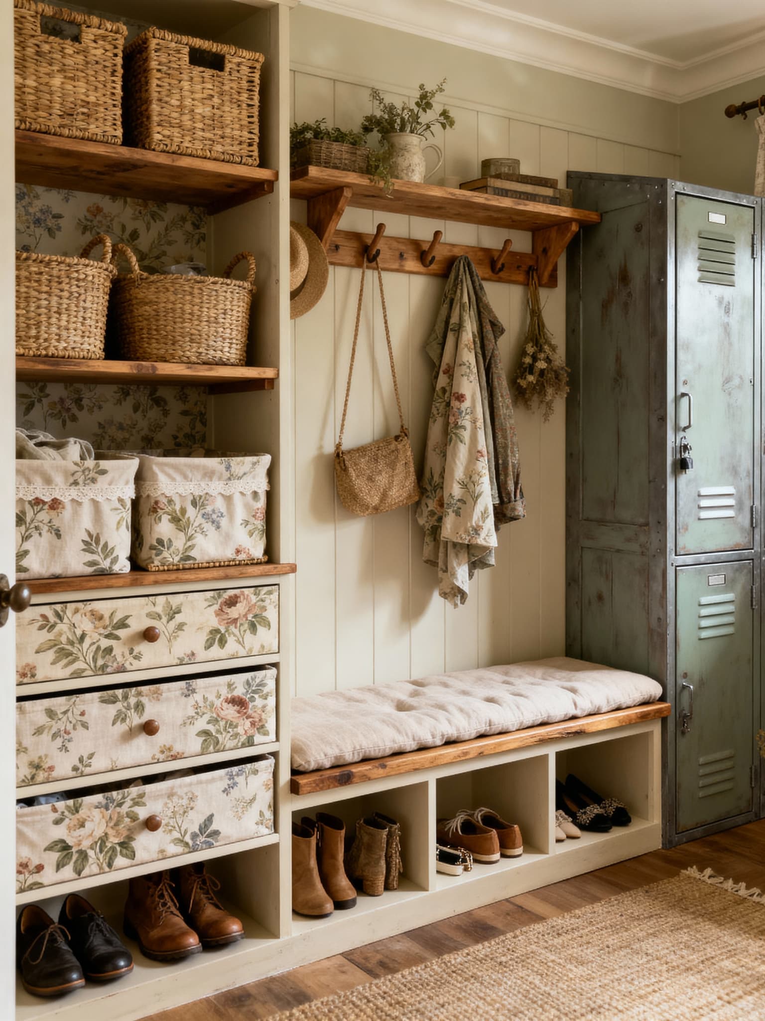 Cottagecore storage room